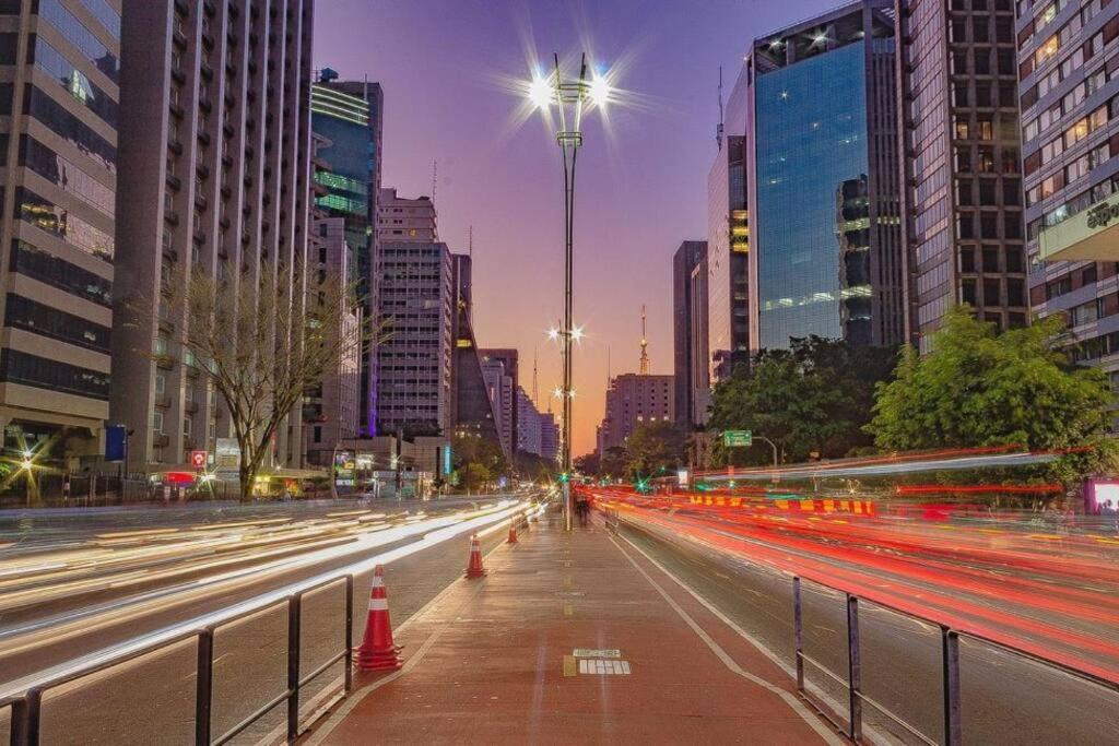 Appartamento Flat Jardins C/ Garagem Prox Paulista E Ibirapuera San Paolo Esterno foto